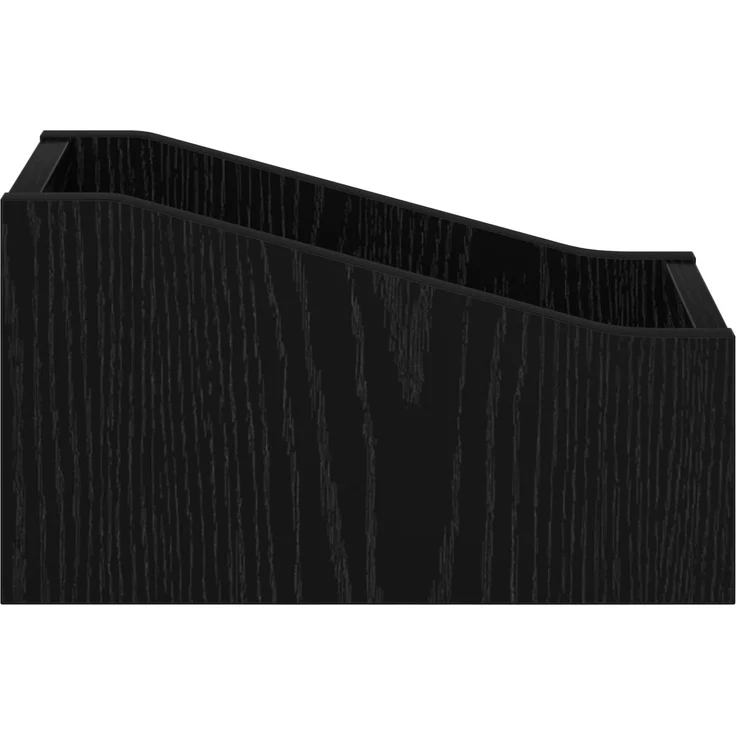 vidaXL LP Plattenbox Schwarz Eichen-Optik 18 x 32 x 18 cm 8012796 – Bild 5