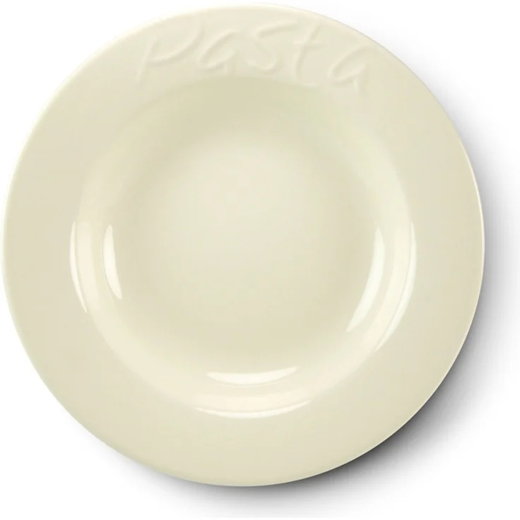 Pastateller RIMINI 26 cm Cremeweiß - TRATTORIA - aus Porzellan / CreaTable – Bild 1