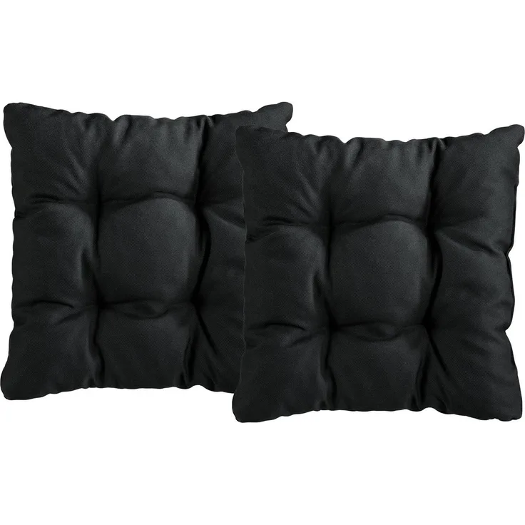 XDREAM Stuhlkissen Sitzkissen Set (2er & 4er) für Stühle und Bänke, robuste Polsterauflage für indoor und outdoor, 38x38x6 cm