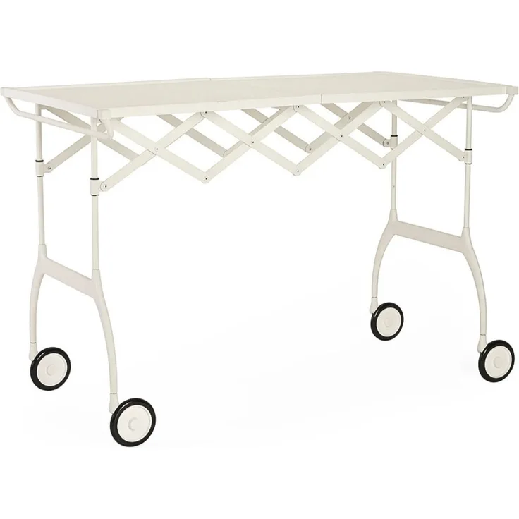 Kartell Battista Servierwagen, Weiß