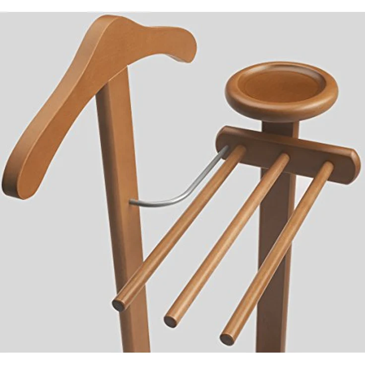 Arredamenti Italia Herrendiener für Schlafzimmer ANTIMO, Holz - Farbe: Kirsche Holz AR-It il Cuore del Legno“ – Bild 6