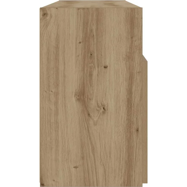 vidaXL TV-Schrank mit LED-Leuchten Artisan-Eiche 120x30x50 cm 856352 – Bild 7