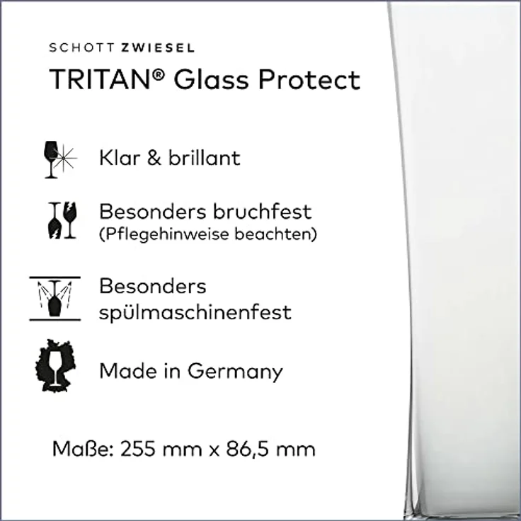 Schott Zwiesel BEER BASIC Weizenbierglas 0,5 l 4er Set – Bild 3