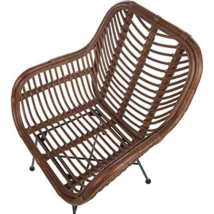 Rattanstuhl braun CANORA – Bild 6