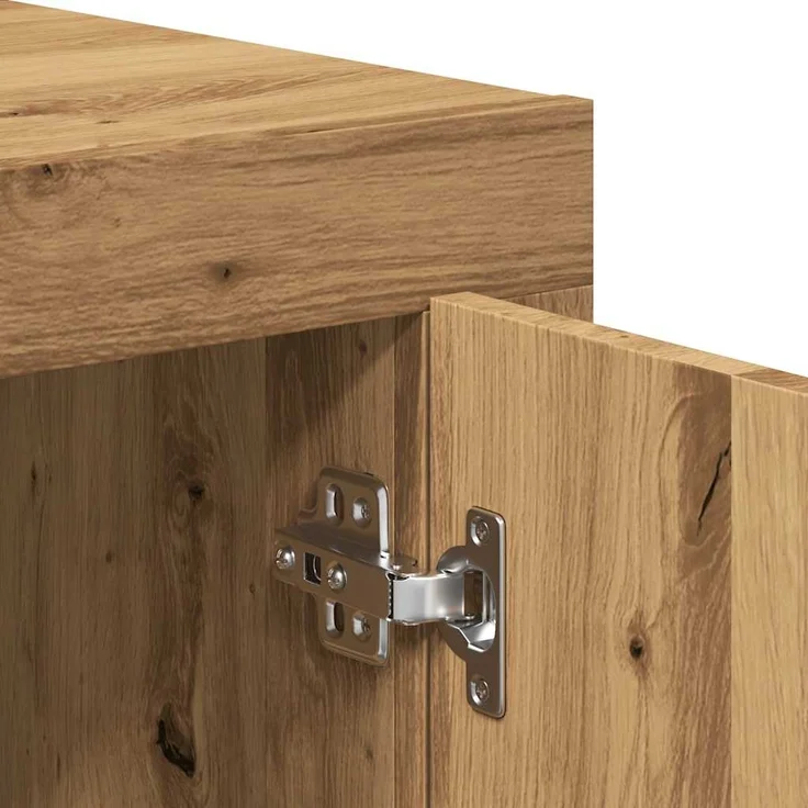 vidaXL Sideboard Artisan-Eiche 80x40x75 cm Holzwerkstoff 856863 – Bild 7