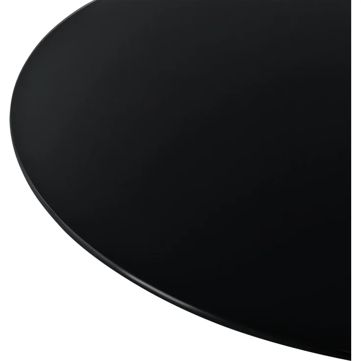 Glasplatte Ø50cm Rund Schwarz neu. haus – Bild 3