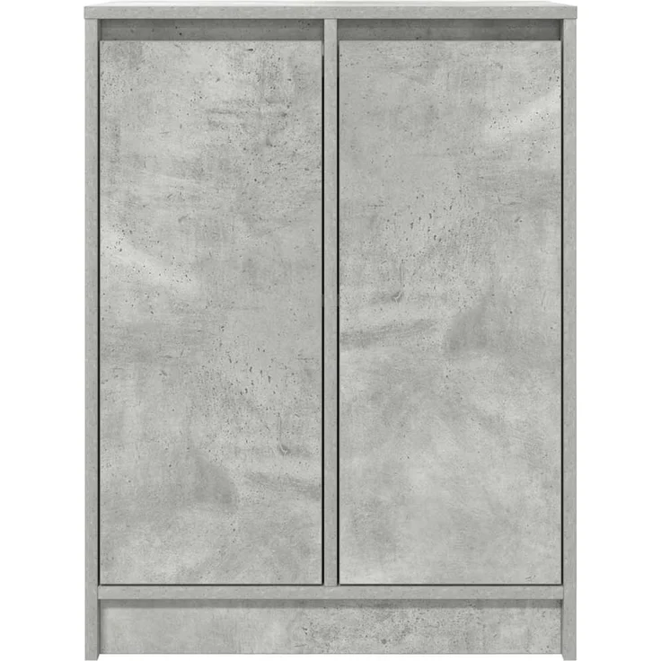Sideboard, Kommode Betongrau 57x34x76 cm Holzwerkstoff – Bild 6