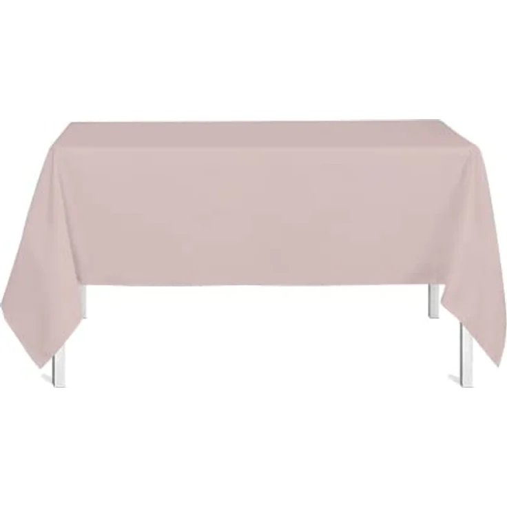 TODAY Tischdecke – Tischtuch – 150x250 cm – Polyester – Rosa der Wüste – Rosa – Bild 2
