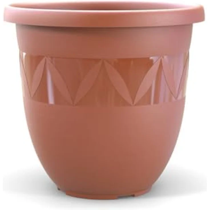 Plastard Pflanzkübel 3er, 5er, 10er Sets, Blumentop, Übertopf, Pflanztopf 15 - 40 cm (5 St), frostbeständig, UV-beständig, witterungsbeständig, langlebig – Bild 3
