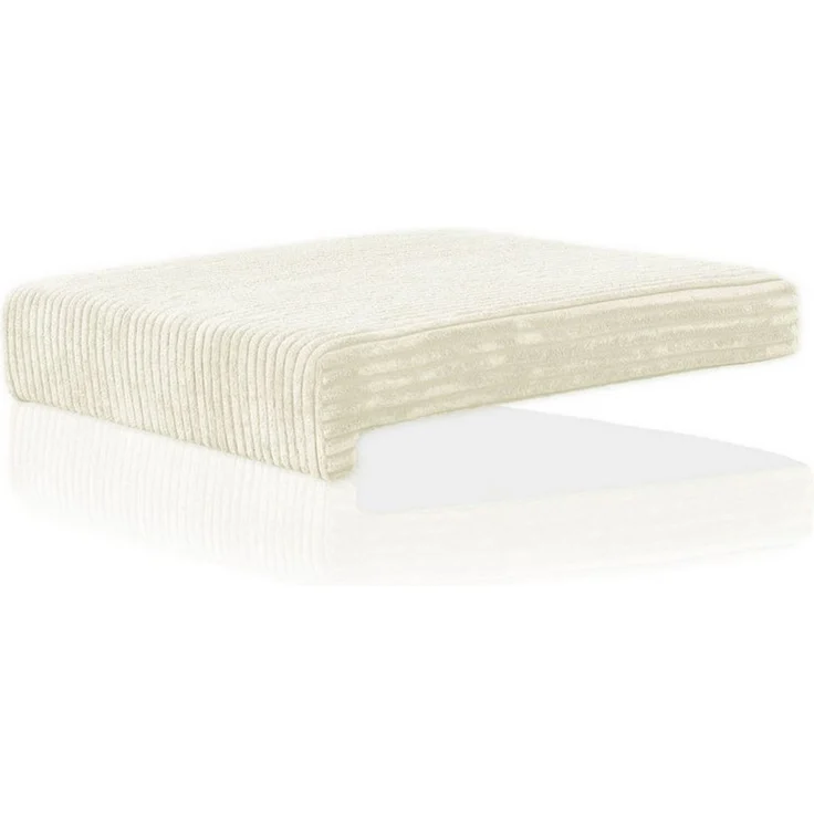 Lycce Bankauflage Bankauflage Klemmkissen 1 Leiste, Cordstoff extra Polsterung, (1 St), für Banktiefe ab 35 cm, verrutscht nicht, versch. Farben – Bild 2
