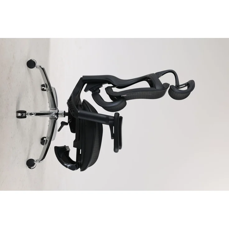 Sihoo 'Doro C300L' ergonomischer Schreibtischstuhl, Mit Fußpedal, 126 x 78,5 cm, in Schwarz – Bild 10