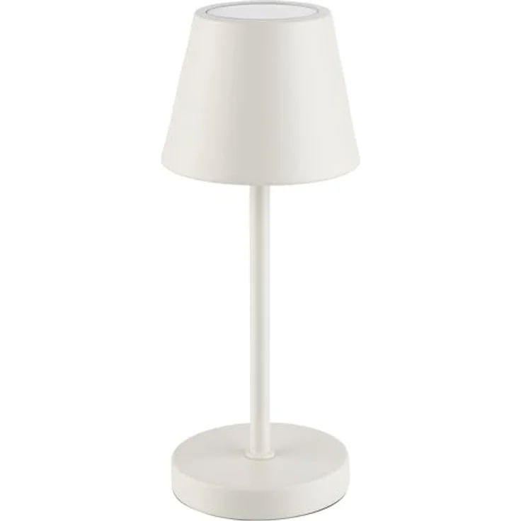 APS MERLE MICRO LED Akku-Tischleuchte, dimmbar, 270 Lumen, Farbtemperatur 2.200-3.500 K, weiß, 2,0 W, bis zu 7 Stunden Laufzeit – Bild 1
