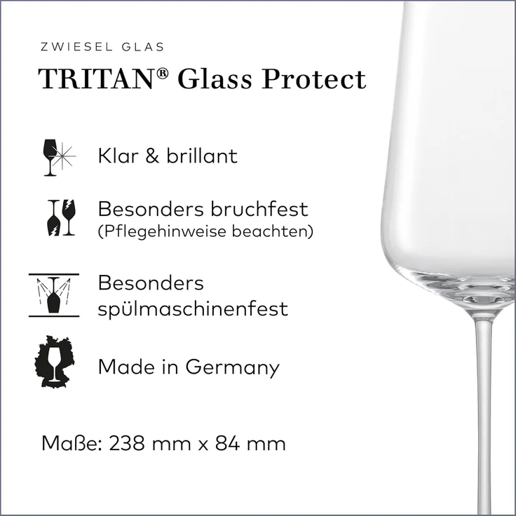 Zwiesel Glas VERVINO Chardonnay & Bordeaux Weingläser 4er Set Limited Edition – Bild 2