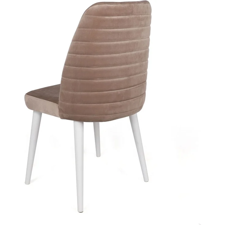 Skye Decor 'Tutku-324 V2' Stuhlset (2-teilig), Beige / Weiß, 50 x 90 x 49 cm – Bild 3