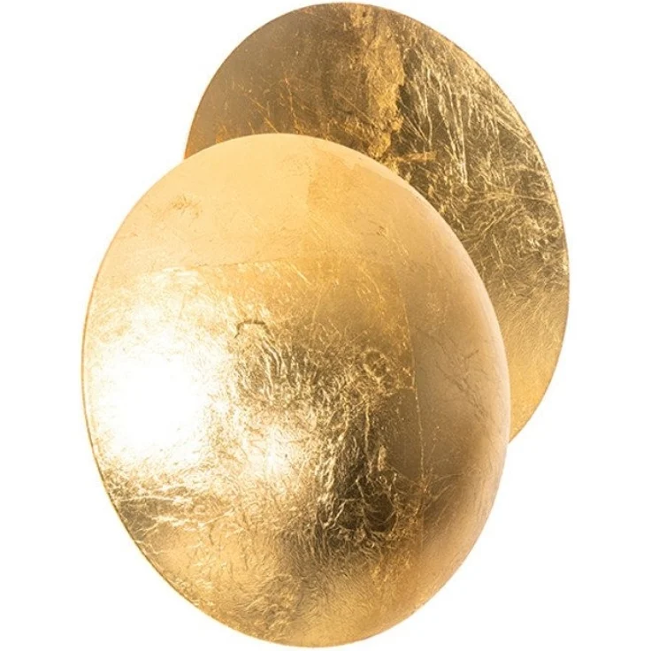 Qazqa Wandleuchte Sunrise, ohne Leuchtmittel, G9, Gold/Messing, Modern, Stahl, 1-flammig – Bild 1