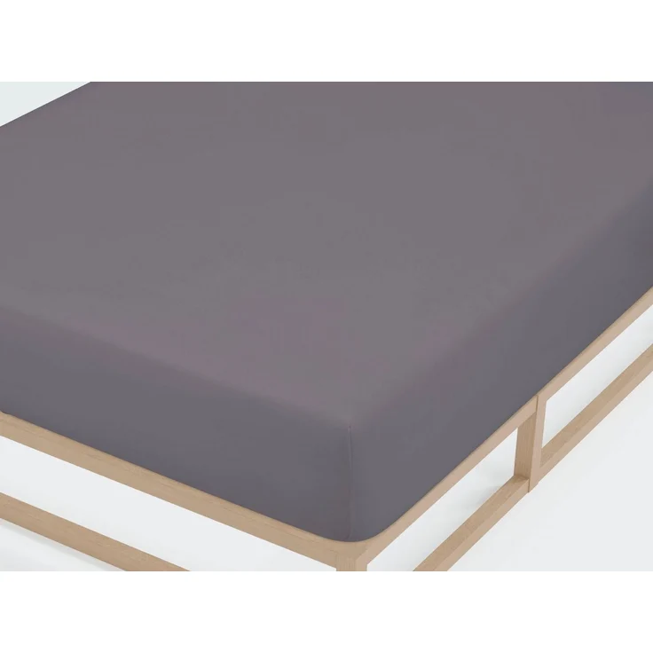Castell Jersey-Stretch-Spannbetttuch, Silbergrau, 1x 180x200 cm - 200x200 cm, 180x200 cm – Bild 2