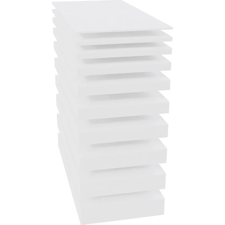 MSS e.K. Foamboard Schaumstoffplatte 25/40, MSS Schaumstoffplatte Polster Auflage Topper RG25/4 – Bild 6