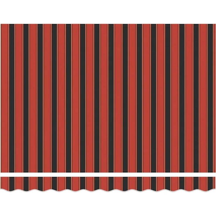 Einziehbare Markise, Sonnenmarkise Orange und Braun 300 x 250 cm – Bild 6