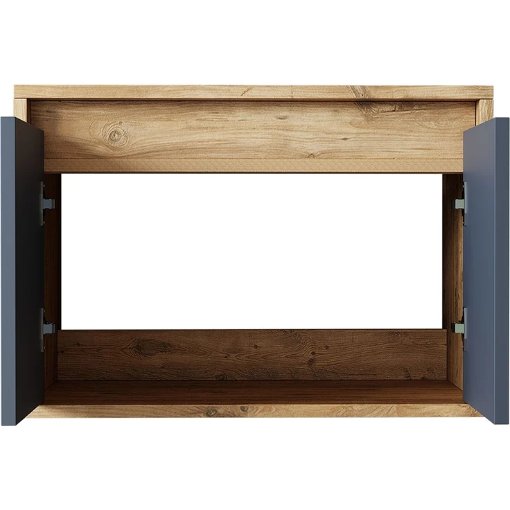 Roomart ATLANTIC-65 Badmöbel - nur Unterschrank - H 45 x B 45 x T 65 cm • Anthrazit-Eiche – Bild 4