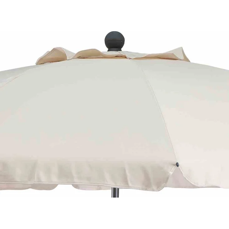 Tropico Mittelstockschirm anthrazit/natur Ø 250cm – Bild 4