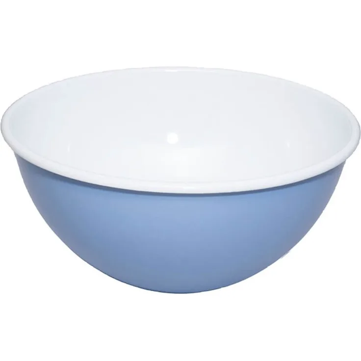 Riess Obstschüssel Emaille Salatschüssel | 22cm Medium Blue