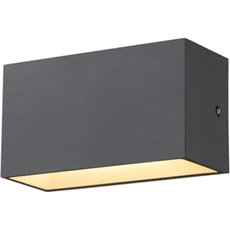 SLV 1005151 SITRA M LED Outdoor Wandaufbauleuchte anthrazit CCT switch IP65 – Bild 1