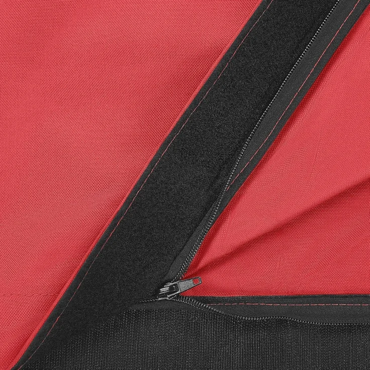 Sitzsackbezug FUZZY 180 cm 140 cm Rot – Bild 5