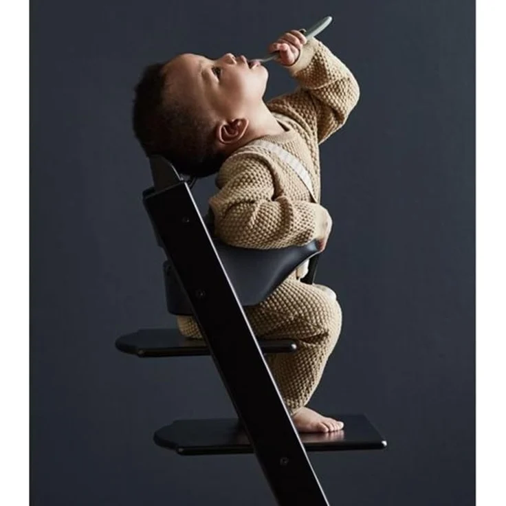 Stokke Babyset für 'Tripp Trapp' Hochstuhl, Schwarz – Bild 6