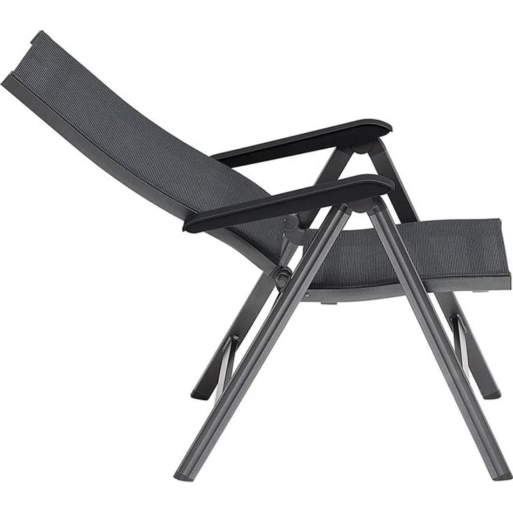 Kettler Basic+ Premium Klappsessel anthrazit / Lakritz – Bild 6