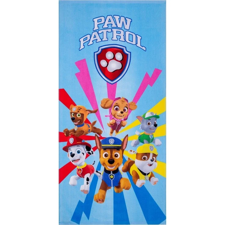 PAW PATROL Strandtuch PAW PATROL Kinder Badehandtuch Strandtuch 70x140 cm, 100% Baumwolle – Bild 2