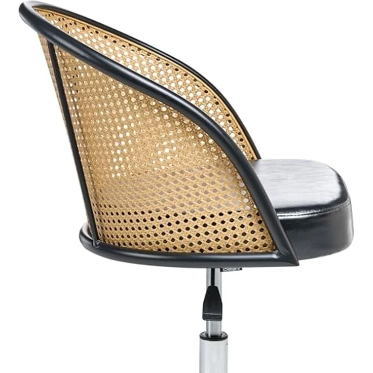 Schreibtischstuhl BALTIMORE Kunstleder Schwarz – Bild 5