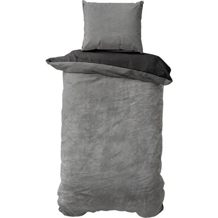 Müskaan Bettwäsche Wende Nicky Plüsch Winter Bettbezug Set Cashmere Touch Coral Fleece, Fleece, 2 teilig, warmer Bezug mit YKK Reißverschluss und Kissenbezug – Bild 4