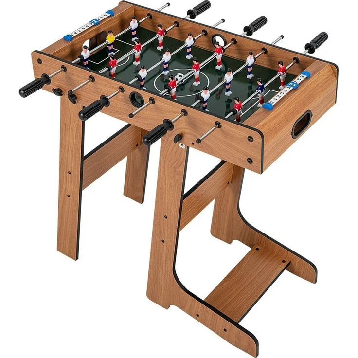 COSTWAY Mini-Tischkicker Tischfußball, 69 x 60 x 71 cm, Kinder, klappbar – Bild 5