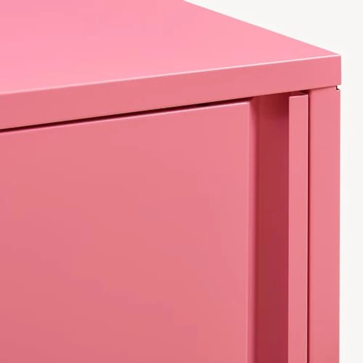 Metallschrank Burlöv Stahl Wassermelonenrot [en. casa] – Bild 9