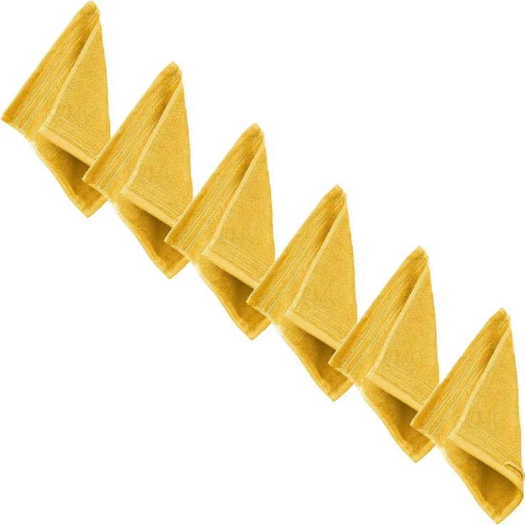 Erwin Müller Seiftuch Seiftuch "Heidelberg" 6er-Pack, Frottier (6-St), Walk-Frottier Uni – Bild 1
