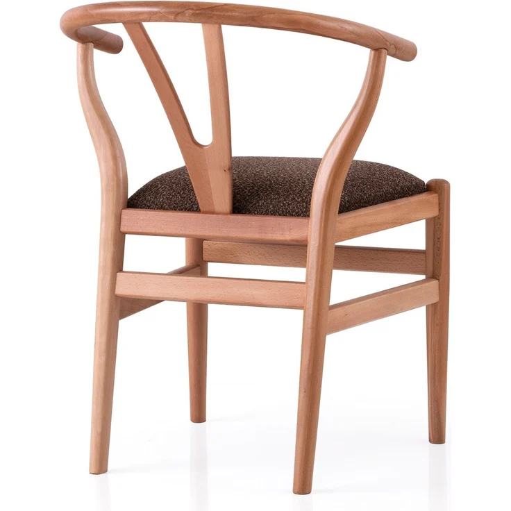 Skye Decor 'Magma - 4401' Stuhl, Eiche / Braun, 57 x 78 x 58 cm – Bild 2