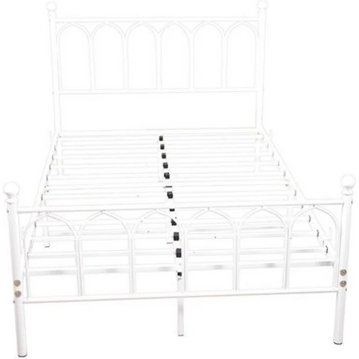HAUSS SPOLE Metallbett Modern Metallbett Bettgestelle Einzelbett Gästebett Bettrahmen, modernes Design – Bild 4