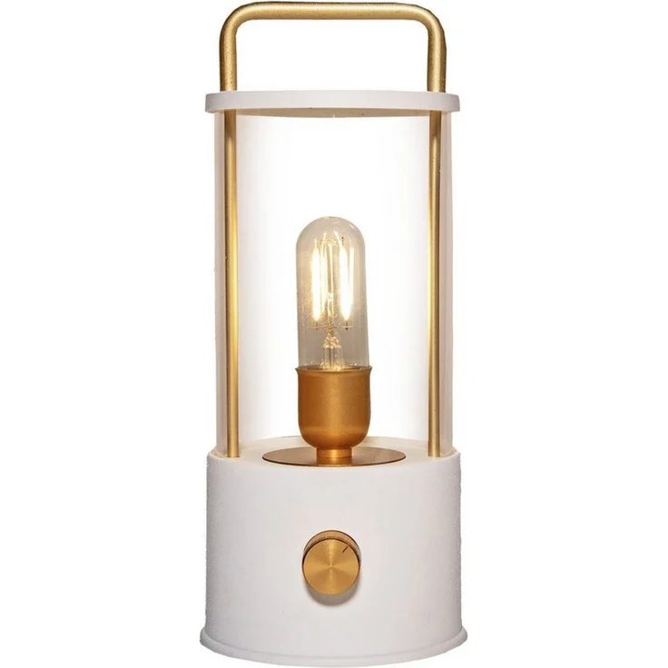 Coen Bakker Deco BV LED Außen-Tischleuchte Tischlampe Dimmbar Akku In-/Outdoor IP44, Stufenlos dimmbar, LED fest verbaut, Warmweiß – Bild 1