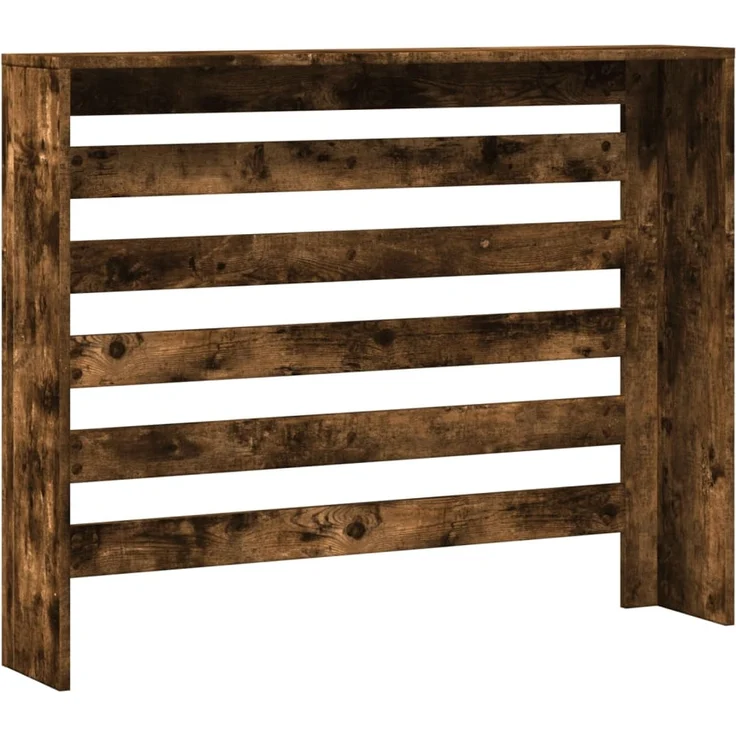 vidaXL Heizkörperverkleidung Räuchereiche 104x20x82 cm Holzwerkstoff 852694 – Bild 4