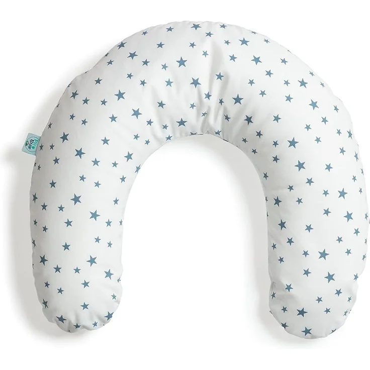 pic Bear Nackenkissen 100 cm x 21cm, ergonomisch - anschmiegsam, Sterne weiß citadel : Sterne weiß citadel – Bild 1