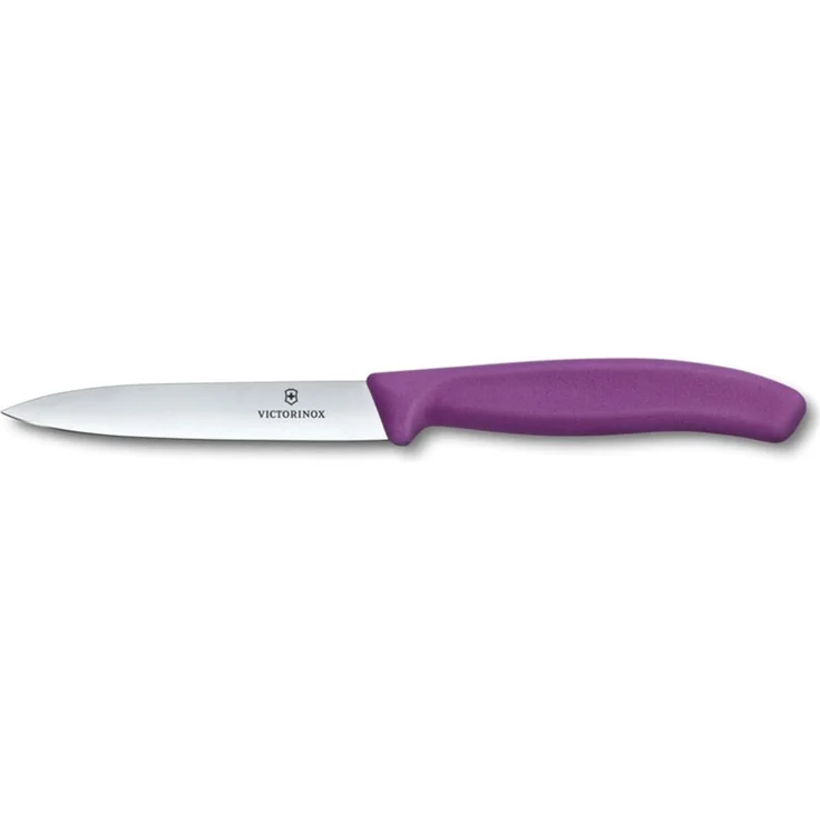Victorinox Swiss Classic, Gemüsemesser, 10cm, Gerade, Mittelspitz, Violett