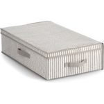Textil Aufbewahrungsbox, Faltbehälter mit Deckel - 61,5 x 38 x 16,5 cm, ZELLER
