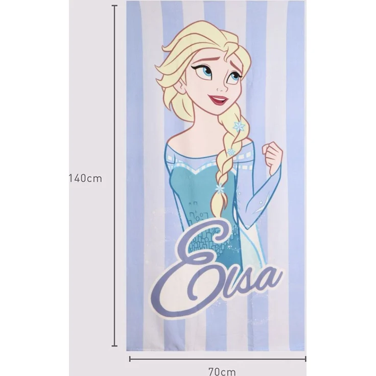 Disney Frozen Badetuch 70 × 140 cm 250 gsm für Strand Schwimmbad und Urlaub – Bild 4