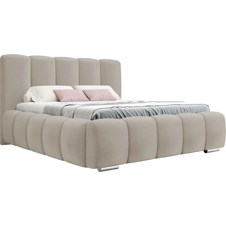 Polsterbett Widoni (Farbe: Paros 02, Größe: 160x200 cm) – Bild 1