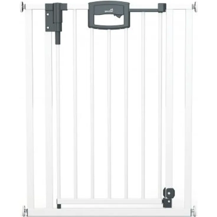 Geuther Tür- und Treppenschutzgitter, für Türbreiten 68 - 76 cm, Klemmbefestigung, Weiß