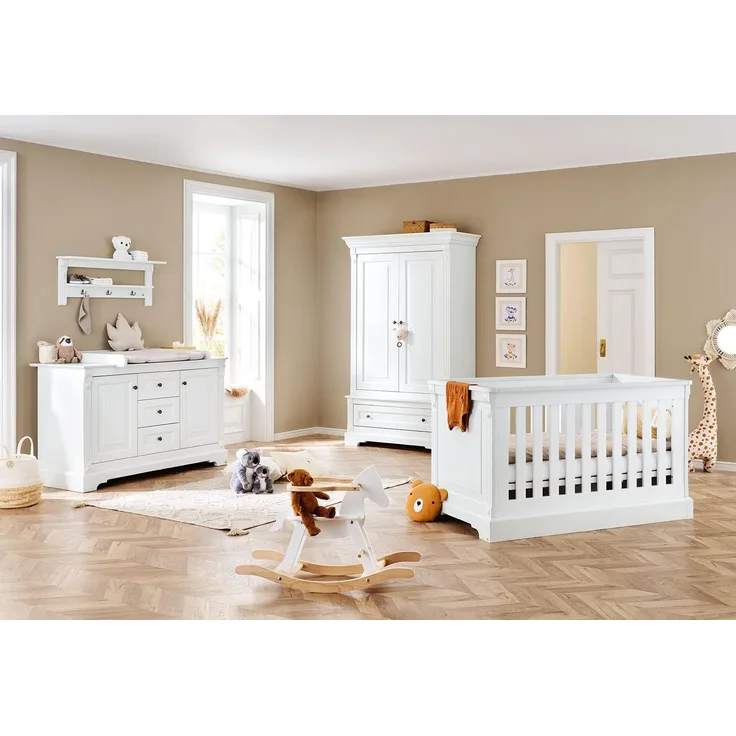 Kinderzimmer 'Emilia' extrabreit, inkl. Wandregal