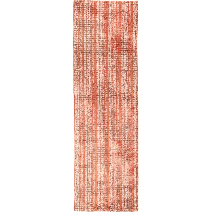 Morgenland Läufer Viskose - 222 x 70 cm - hellrot