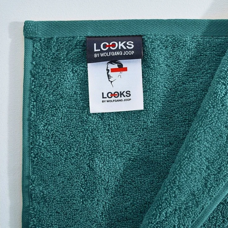 LOOKS by Wolfgang Joop Handtuch LOOKS, Frottier (1-St), mit Logobestickung – Bild 3