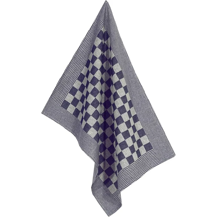 vidaXL 20-tlg. Handtuch-Set Blau und Weiß Baumwolle 136289 – Bild 7