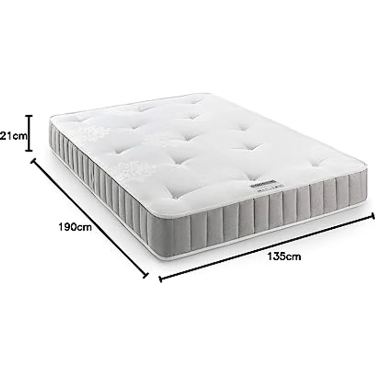 Julian Bowen Orthopädische 135 cm Doppelmatratze Capsule – Bild 2